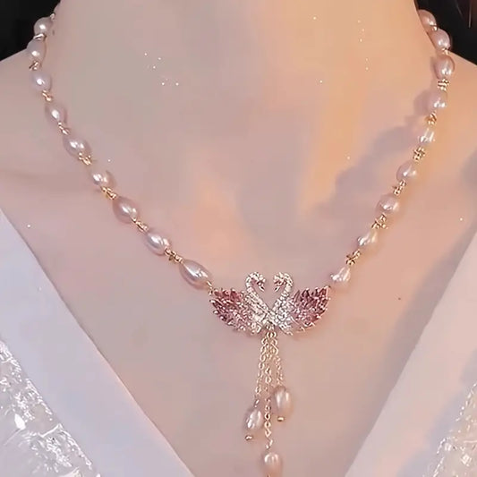 COLLAR DE CISNE ELEGANTE 📿